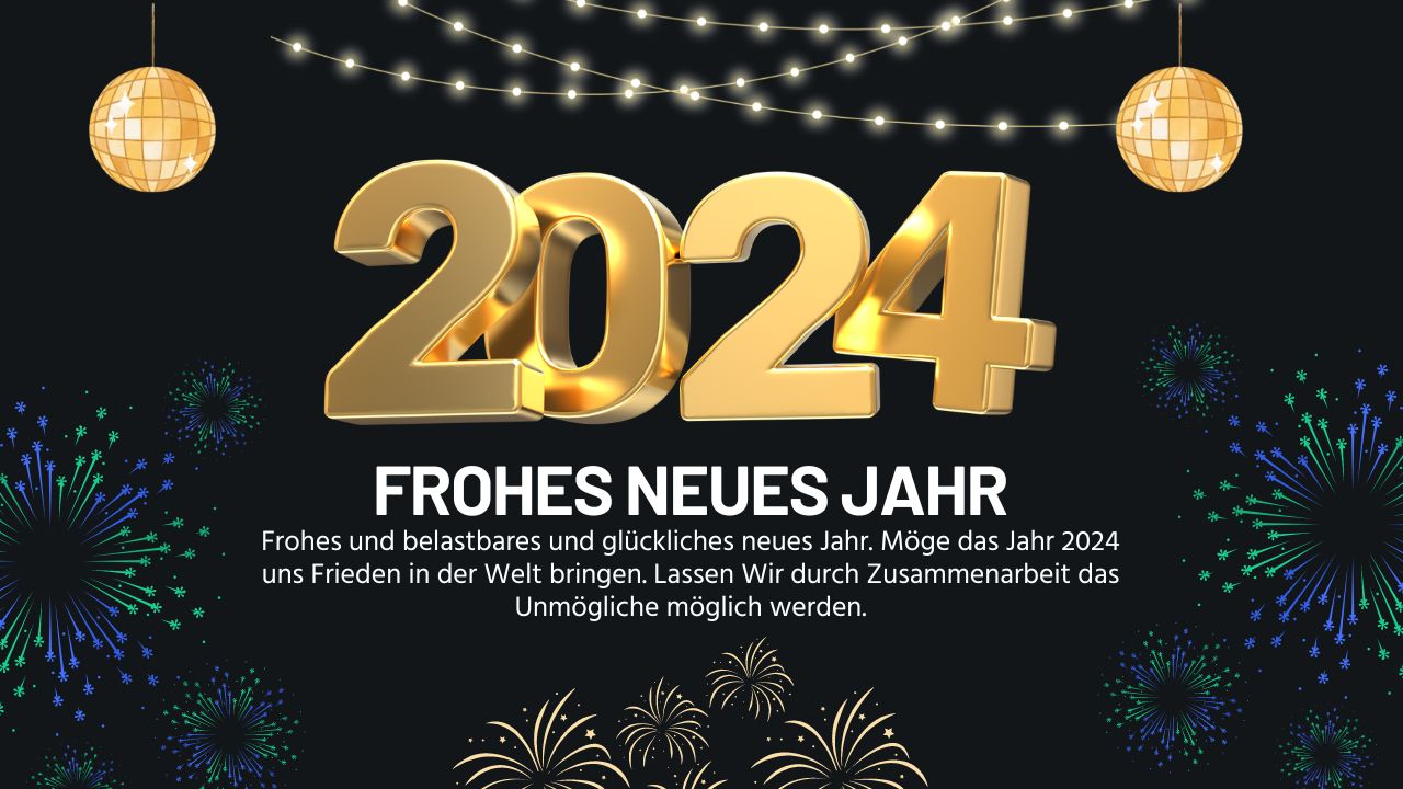 Frohes neues Jahr 2024